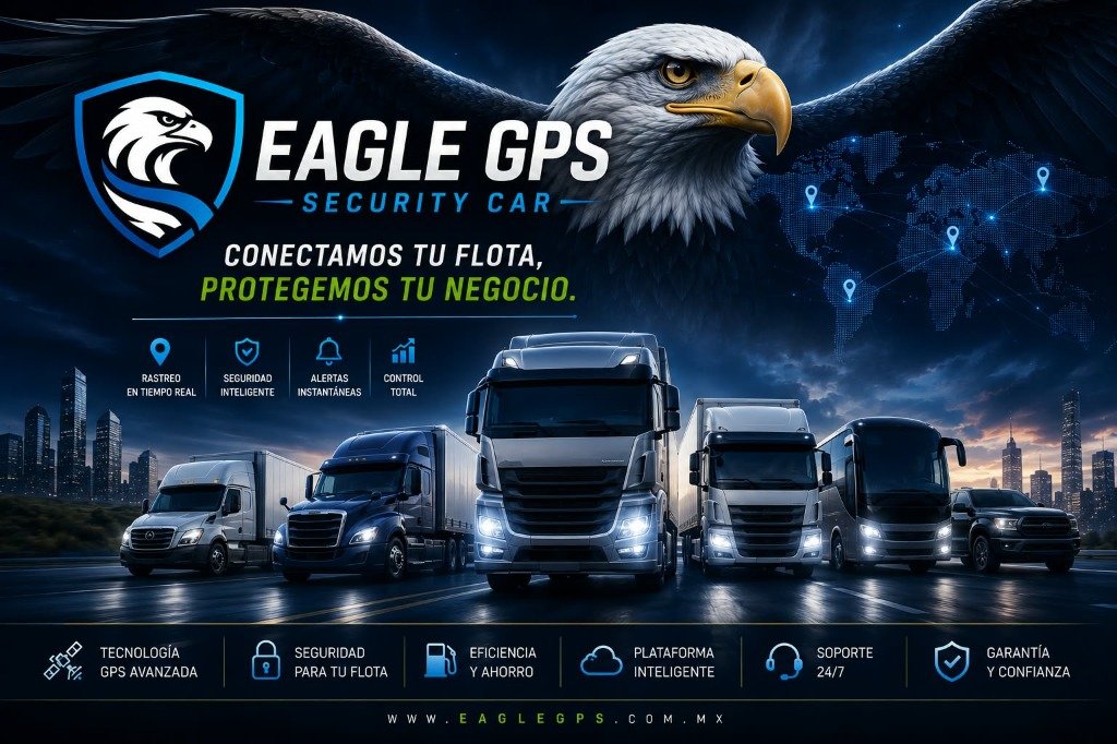 Eagle GPS Security Car - Monitoreo Satelital y Telemetría de Flotas